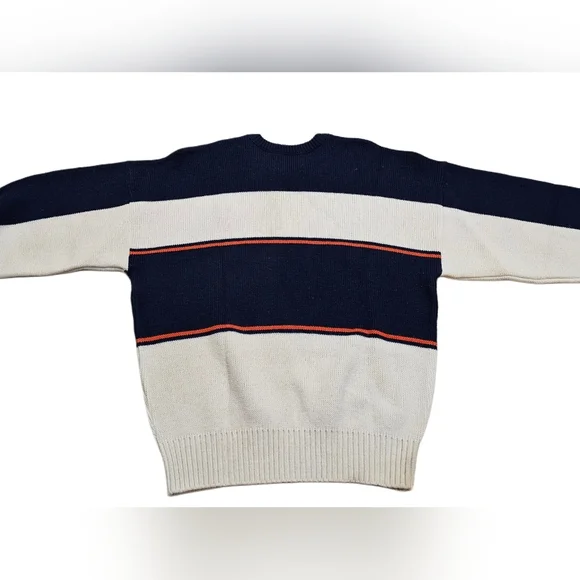 Vtg 80's Chicago Bears Cliff Engle Wool Knit Sweater NFL Large Mike Ditka Payton - Picture 8 of 8